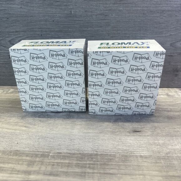 Flomax Pharmaceutical Rep Advertising Post It Notes Cube Sealed New Lot 2 - Picture 2 of 4